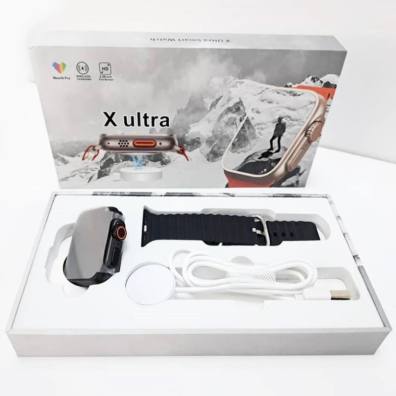 Smartwatch XUltra | Reloj Inteligente con Monitoreo de Salud, Llamadas Bluetooth y Funciones Deportivas