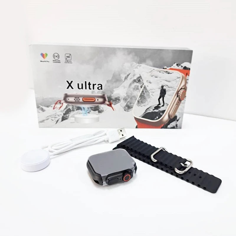 Smartwatch XUltra | Reloj Inteligente con Monitoreo de Salud, Llamadas Bluetooth y Funciones Deportivas